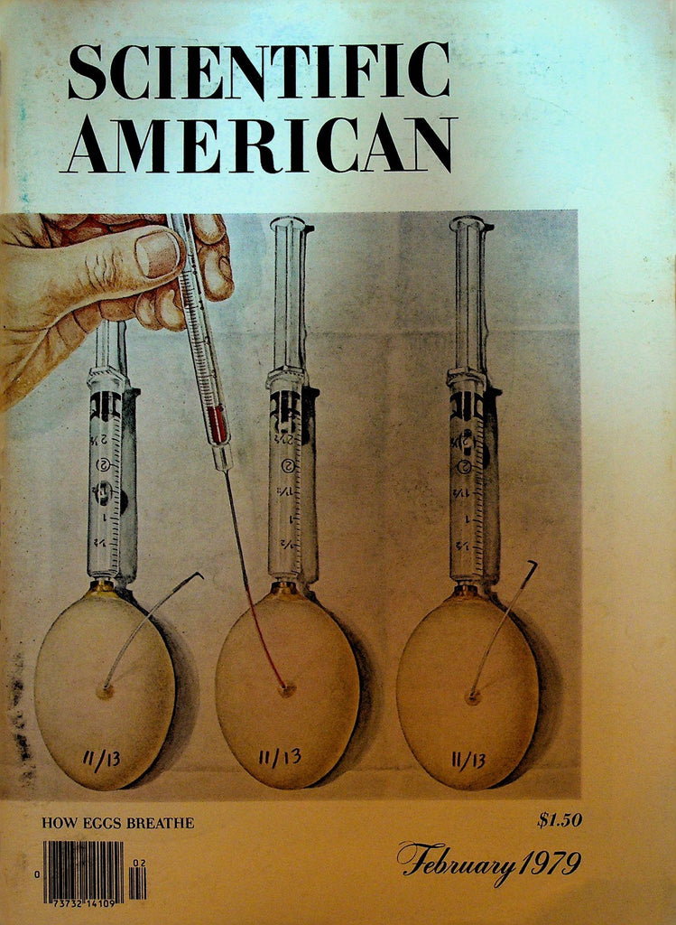 Scientific American Magazine February 1979 Salt II Stethoscope Bird Eggs0