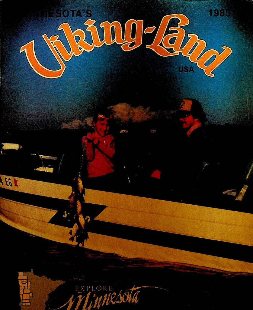 Minnesota's Viking Land USA 1985 Booklet Tourism State Parks Towns