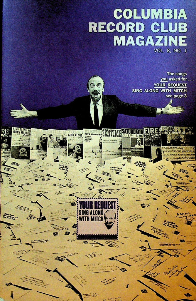 Columbia House Record Club Magazine 1962 Vol 8 #1 Mitch Miller Xavier Cugat0