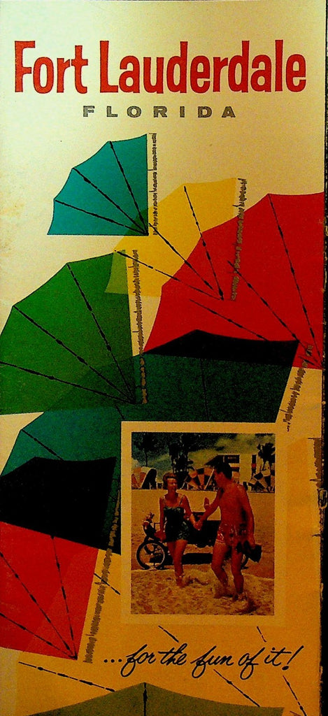 Fort Lauderdale Florida For the Fun of It Booklet 1950s0