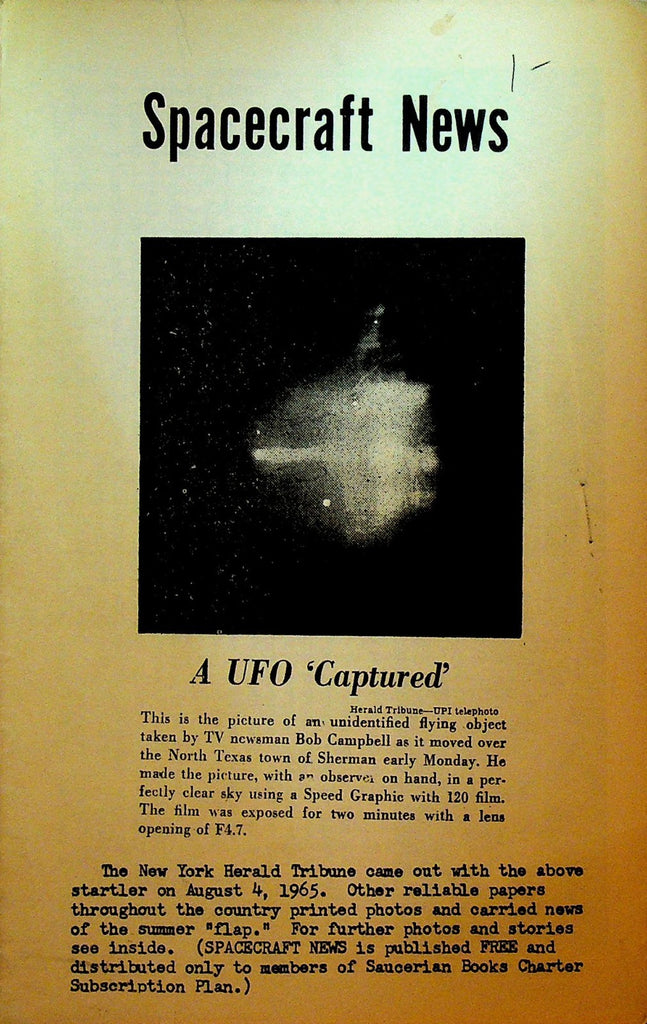 Spacecraft News UFO Captured Atomic Monster in Michigan 1960s0