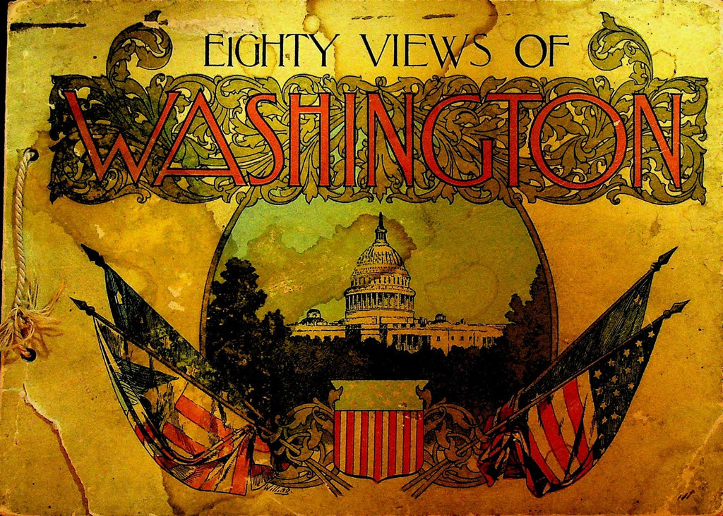 Eighty Views of Washington DC Souvenir Booklet 1900 Rand McNally0