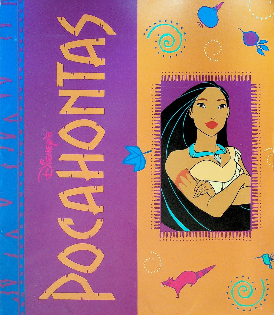 Pocohontas Walt Disney Retailer Products Folder & Ad Cards0