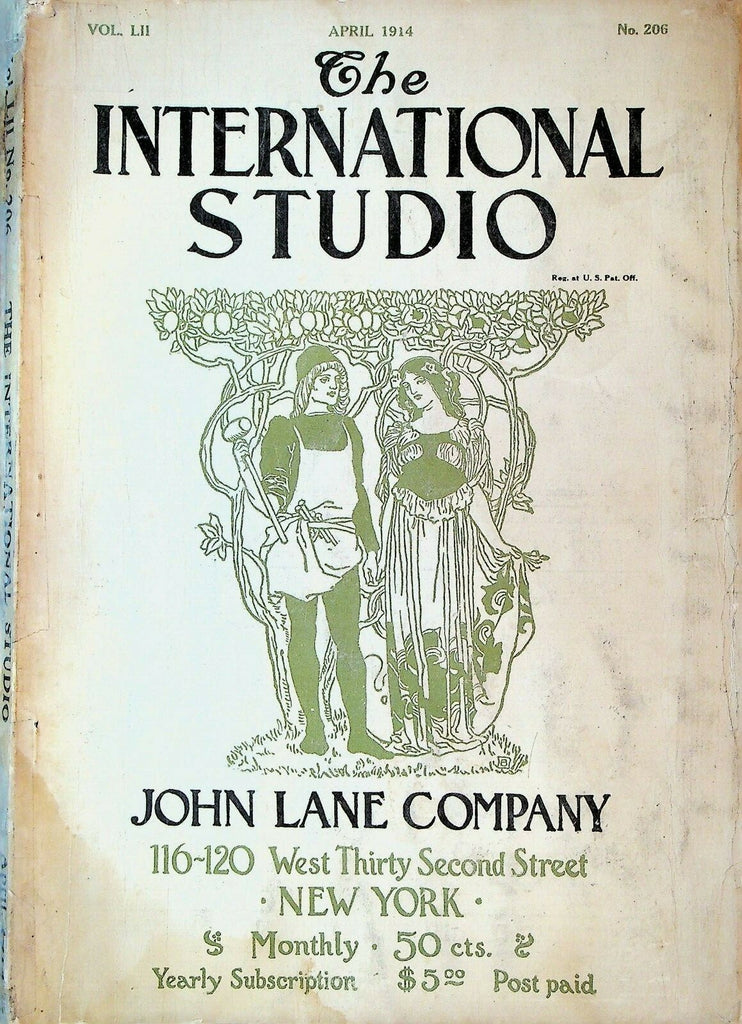 International Studio April 1914 Aman Jean Albert Herter Martha Walter 0