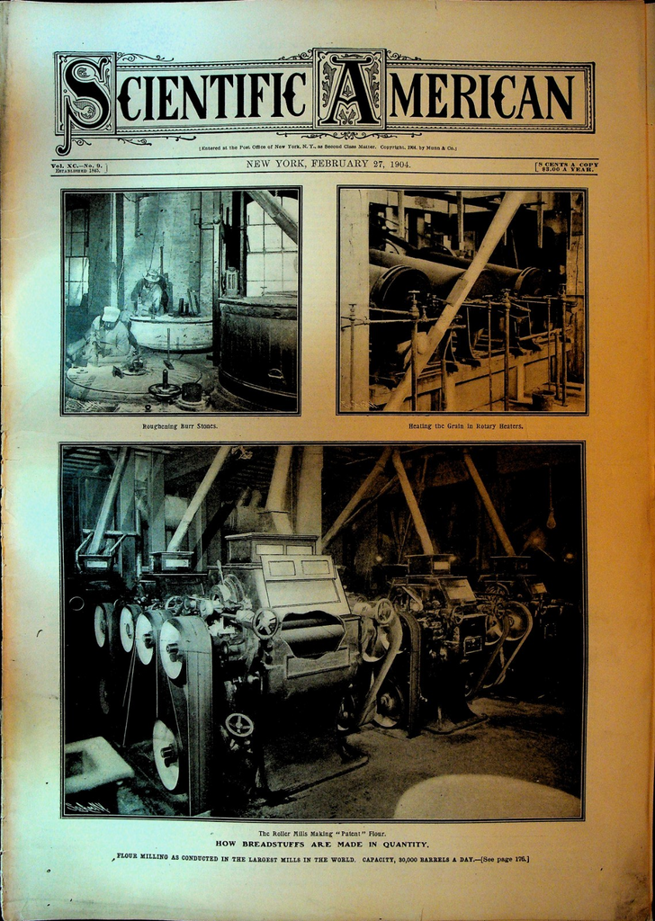 Scientific American February 27 1904 Submarine Sound Telegraphy Russia Novik0