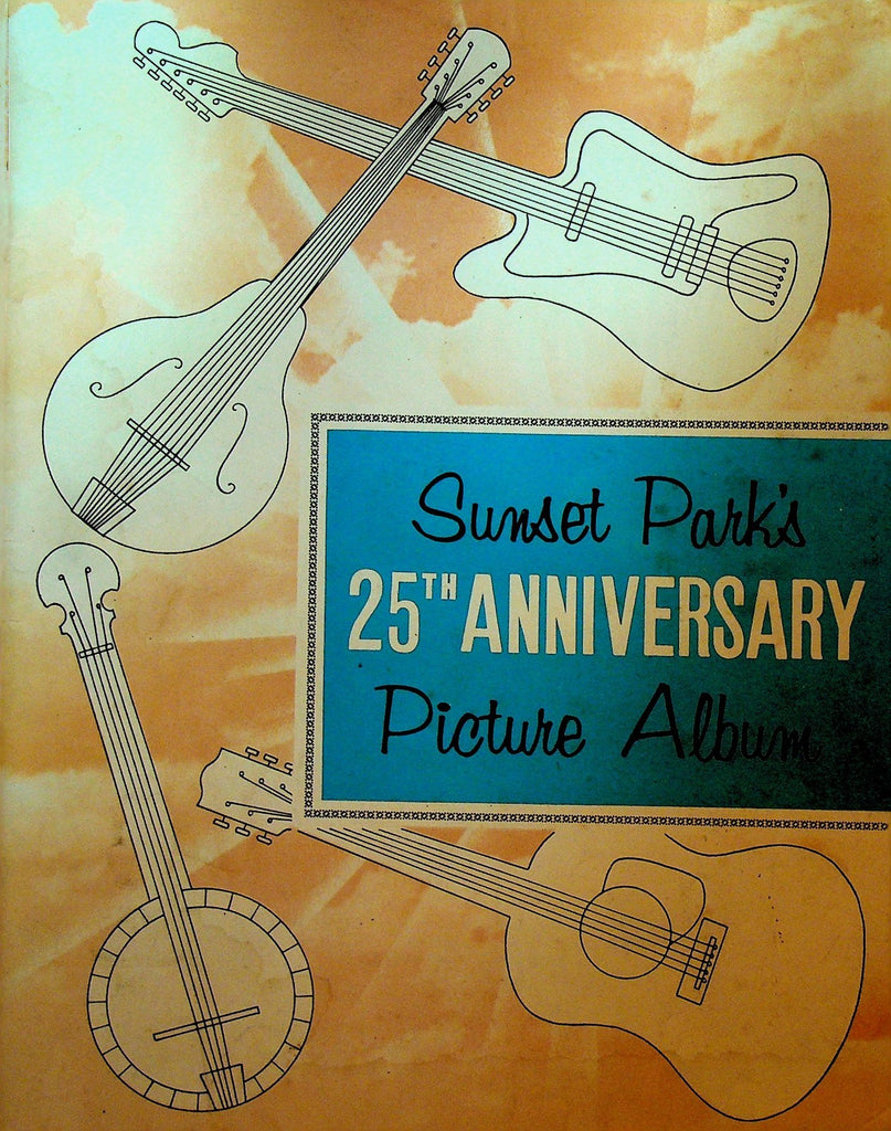 Sunset Park 1965 Picture Album Program Johnny Cash Minnie Pearl Webb Pierce0