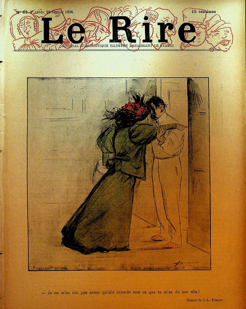 La Rire French Humor Magazine 68 February 22 18960