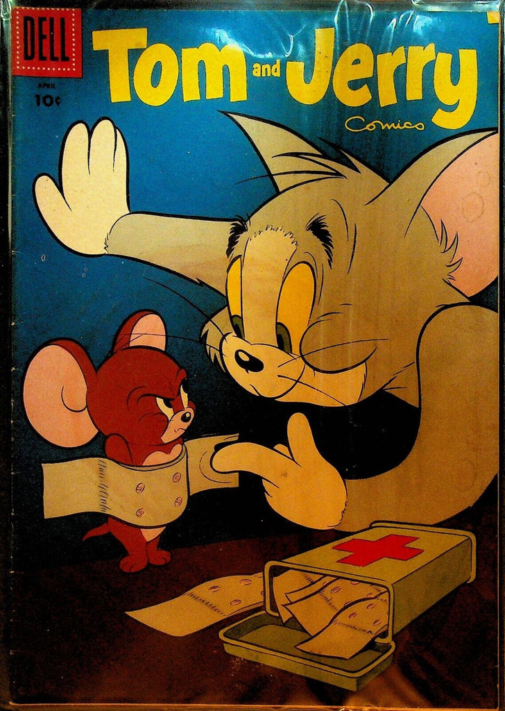 Tom and Jerry 141 Dell Comics 1956 Bandage Package