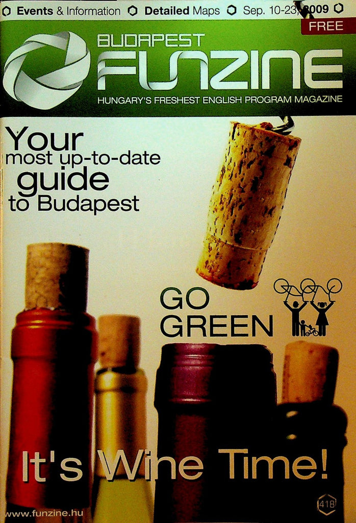 Budapest Funzine Tourist Guide September 10 2009 Hungary0