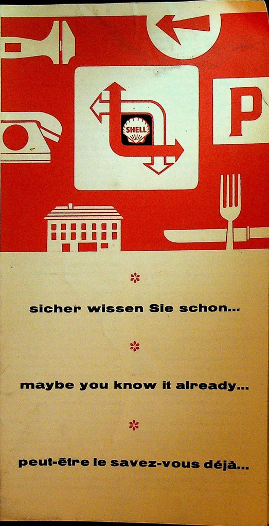 Shell Oil Maybe You Know It Already Brochure Germany 19590