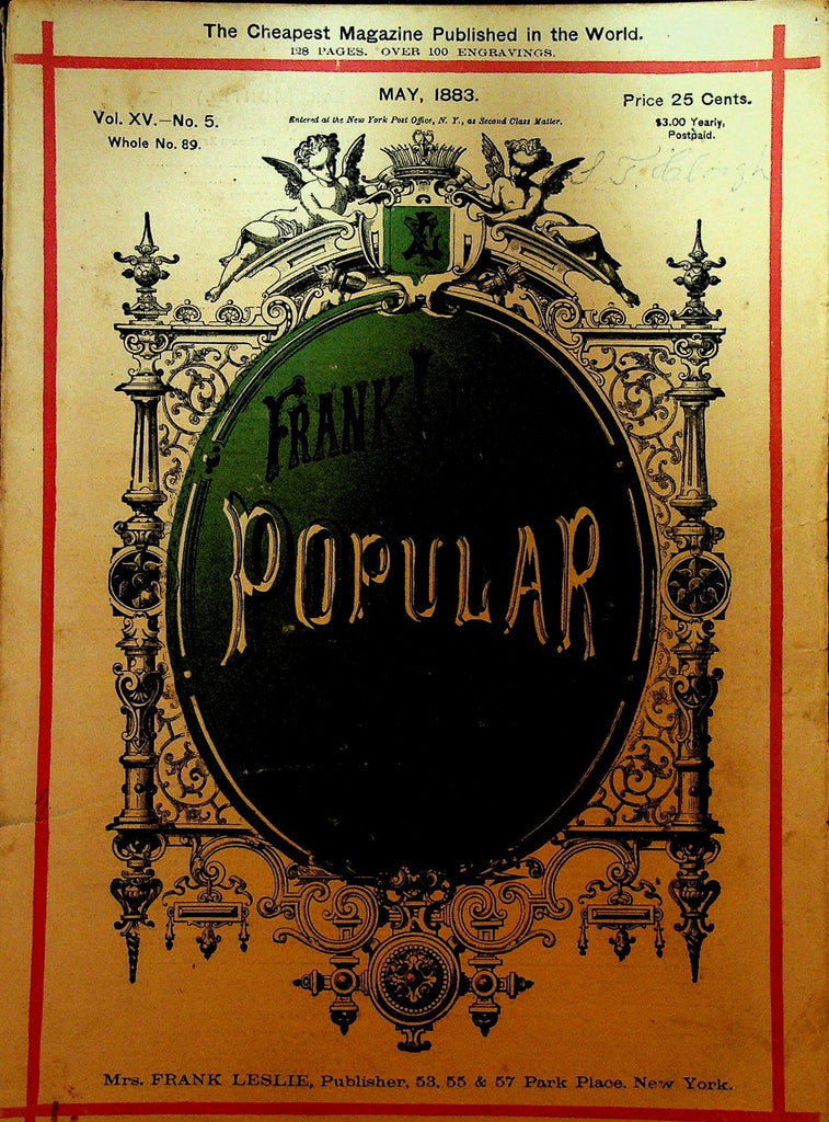 Frank Leslie's Popular Monthly May 1883 British Museum Denis Papin0