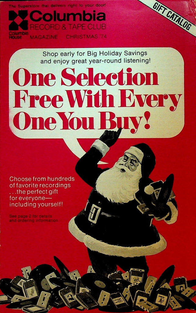 Columbia Record & Tape Club Catalog Christmas 1974 Neil Diamond Edgar Winter0