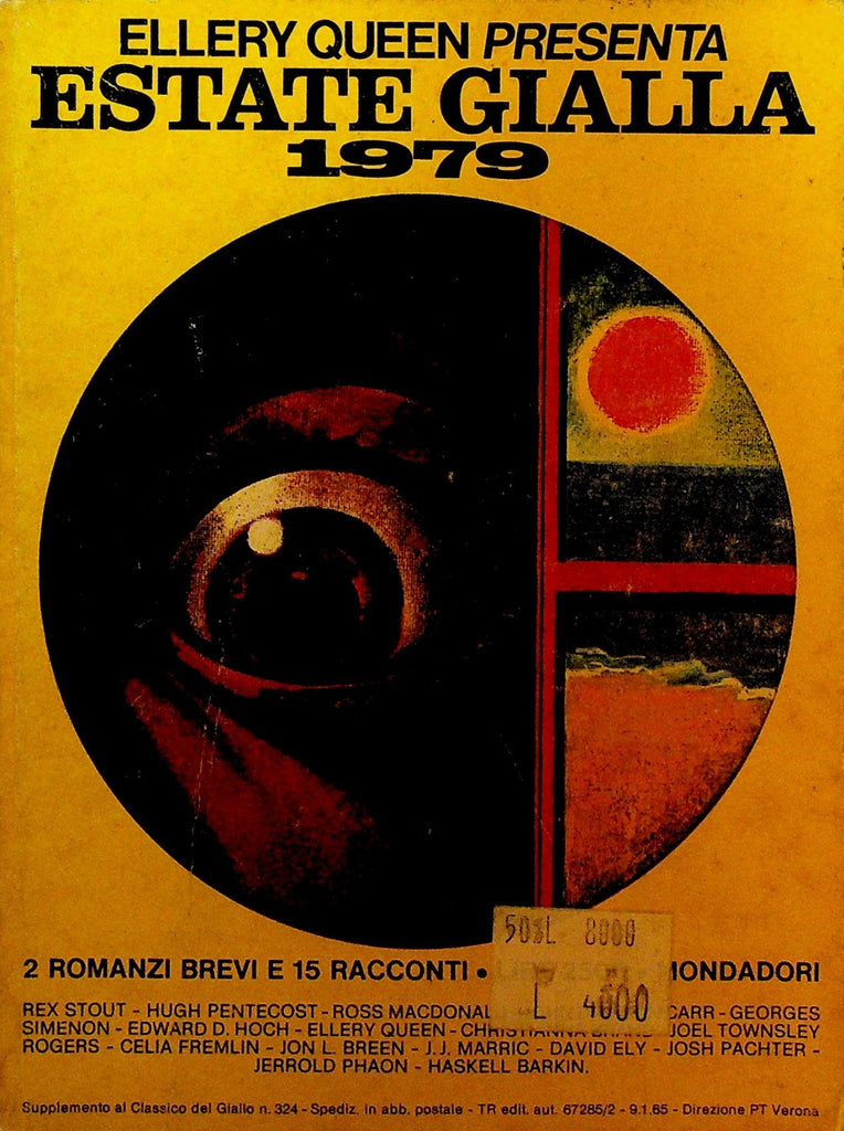 Ellery Queen Presenta Estate Gialla 1979 Rex Stout John Dickson Carr David Ely0