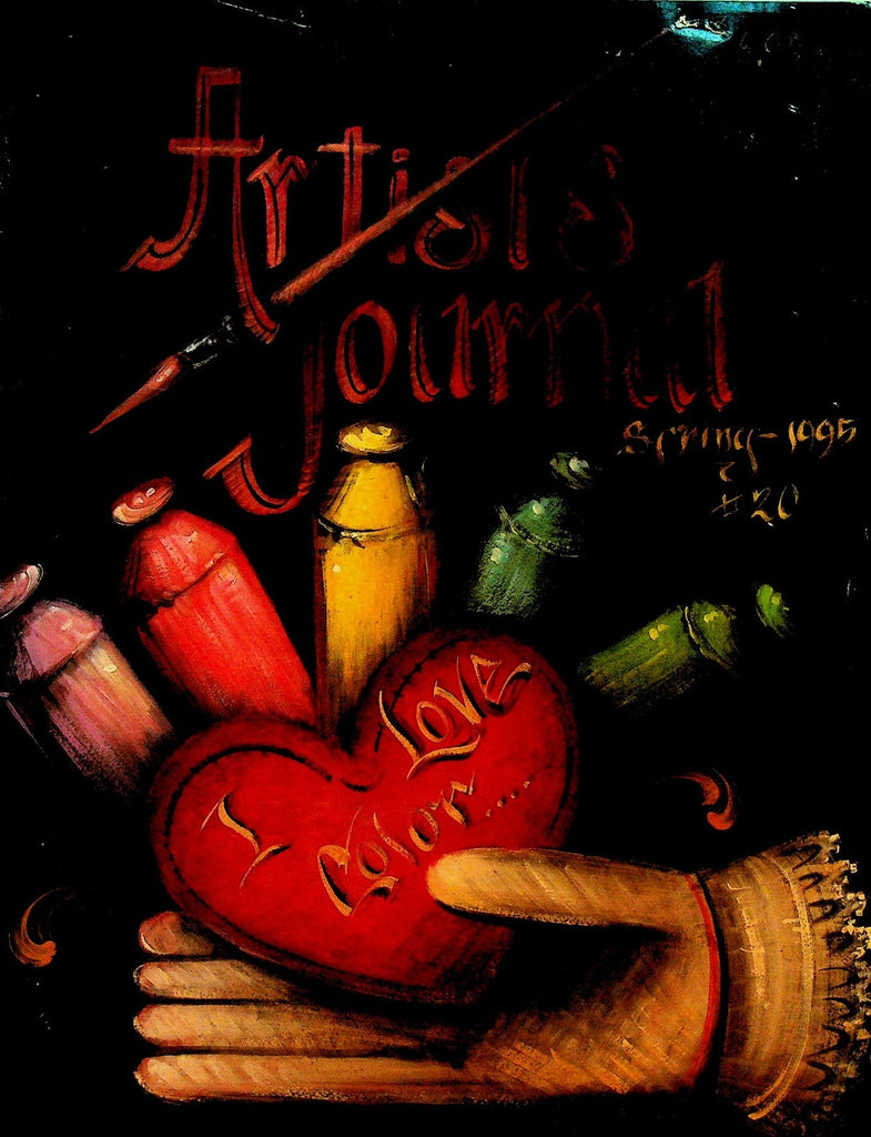 Artist's Journal Magazine Spring 1995 David Jansen Carol Chamness Vicki Rhodes0