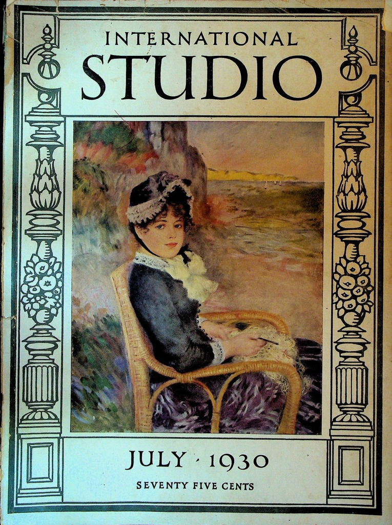 International Studio Magazine July 1930 Chinese Pottery William Huggins