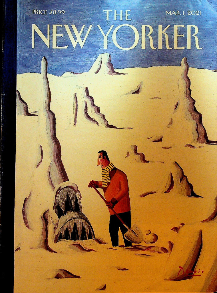 The New Yorker March 1 2021 Nicole Eisenman Benoit van Innis Ruth Negga0
