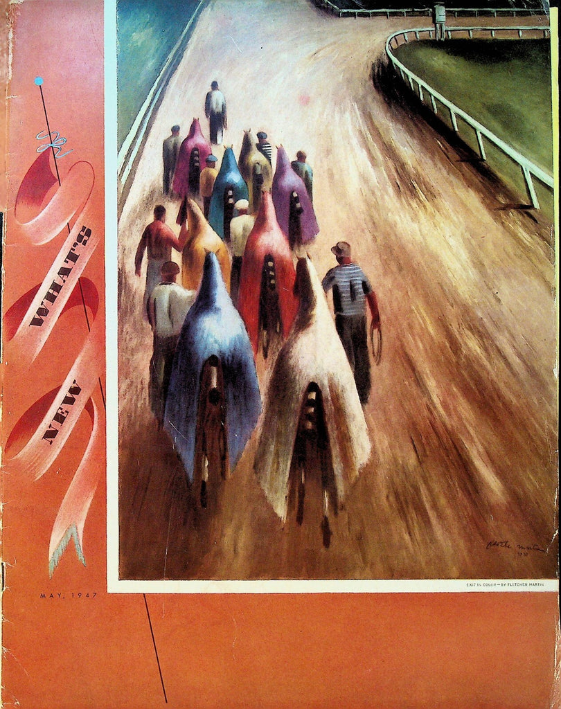 Abbott Laboratories What's New Magazine May 1947 Horse Racing Fletcher Martin0