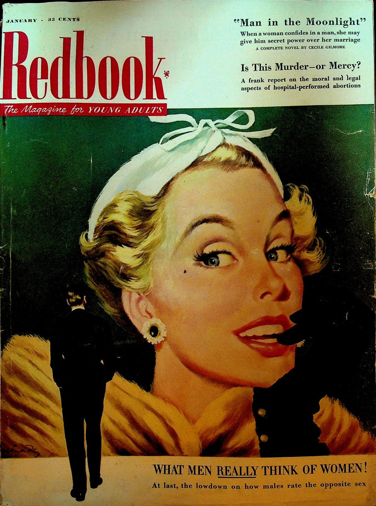Redbook Magazine January 1953 Fredric Varady Helen Cotton Cecile Gilmore0