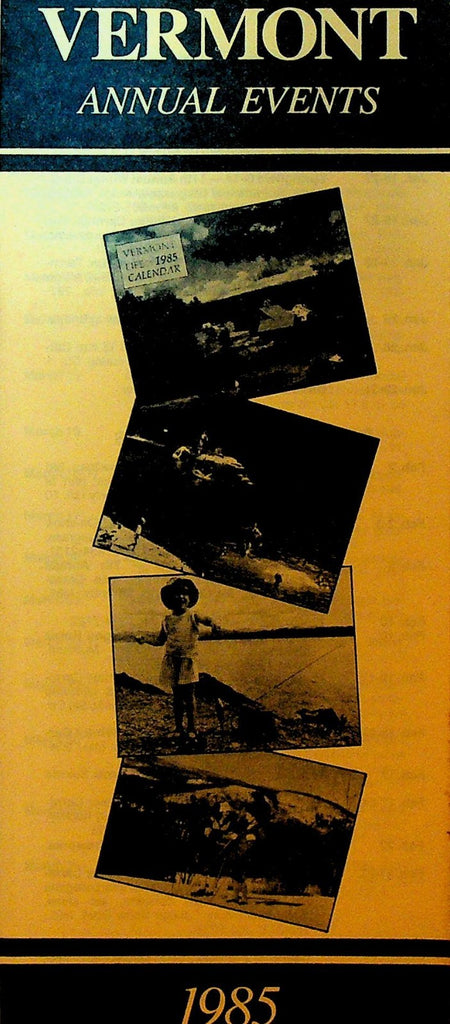Vermont Annual Events Brochure 19850