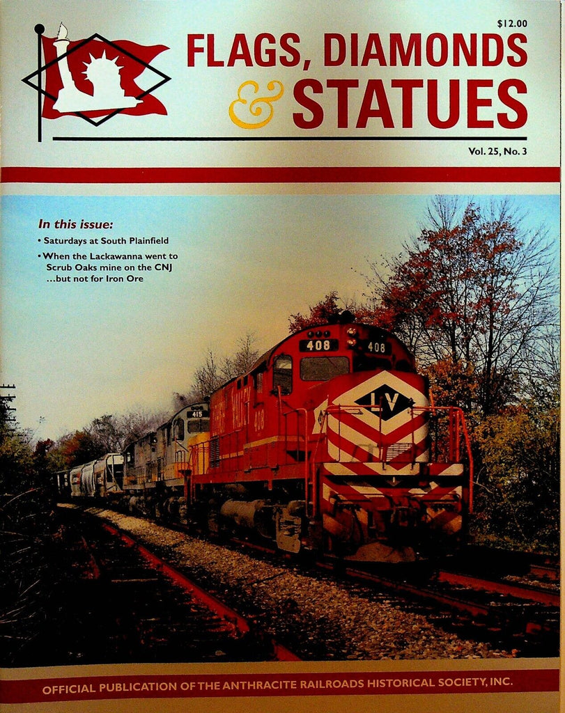 Flags Diamonds & Statues Railroad Magazine 86 Scrub Oaks Mine South Plainfield