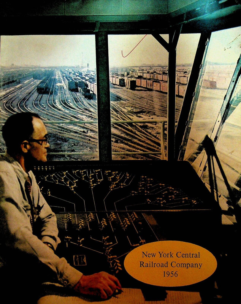 New York Central Railroad Company Annual Report 1956 Trains