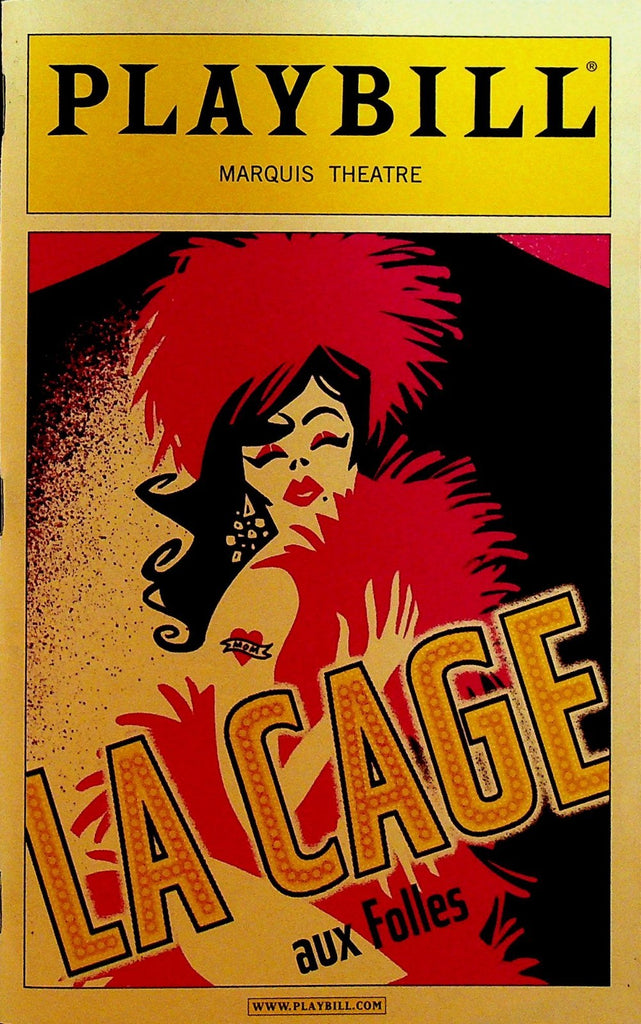 La Cage Aux Folles Playbill November 2004 Daniel Davis Gary Beach0