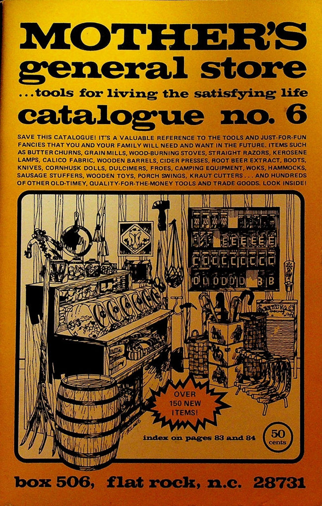 Mother's General Store Catalogue 6 Tools Camping Food & Drink0