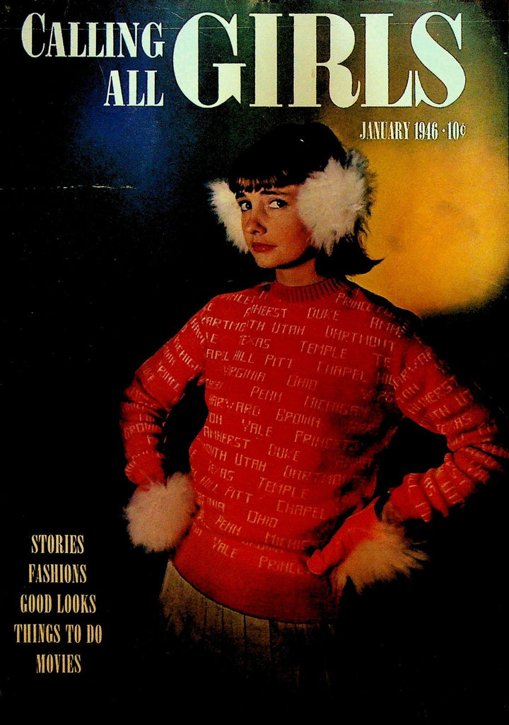 Calling All Girls 45 January 1946 Comics Fashion Movies0