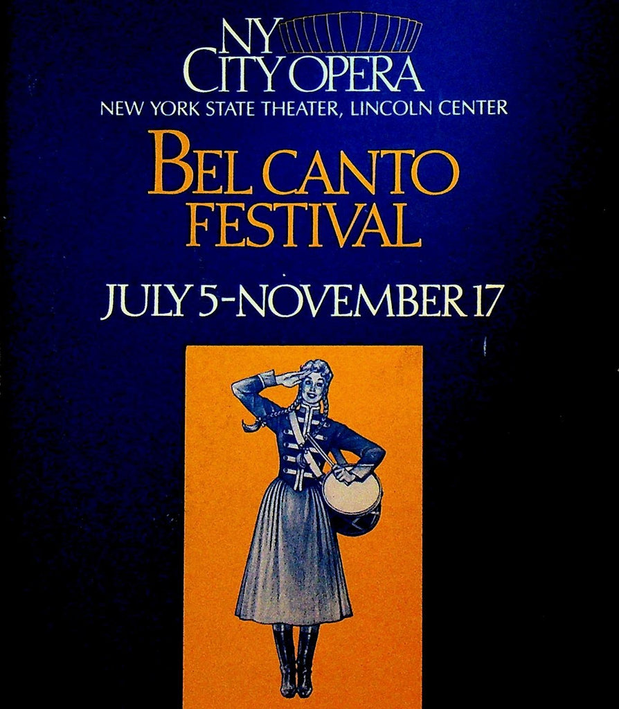 Casanova New York City Opera Playbill November 1 1985 Timothy Nolen0