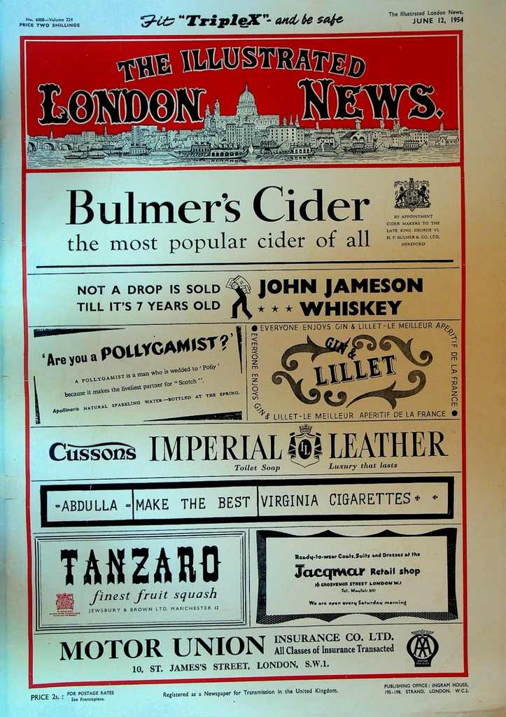 Illustrated London News June 12 1954 Derby Day Dien Bien Phu Atomic Energy0