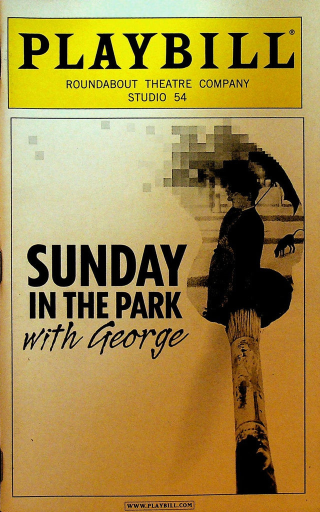 Sunday in the Park With George Playbill May 2008 Daniel Evans Jenna Russell0