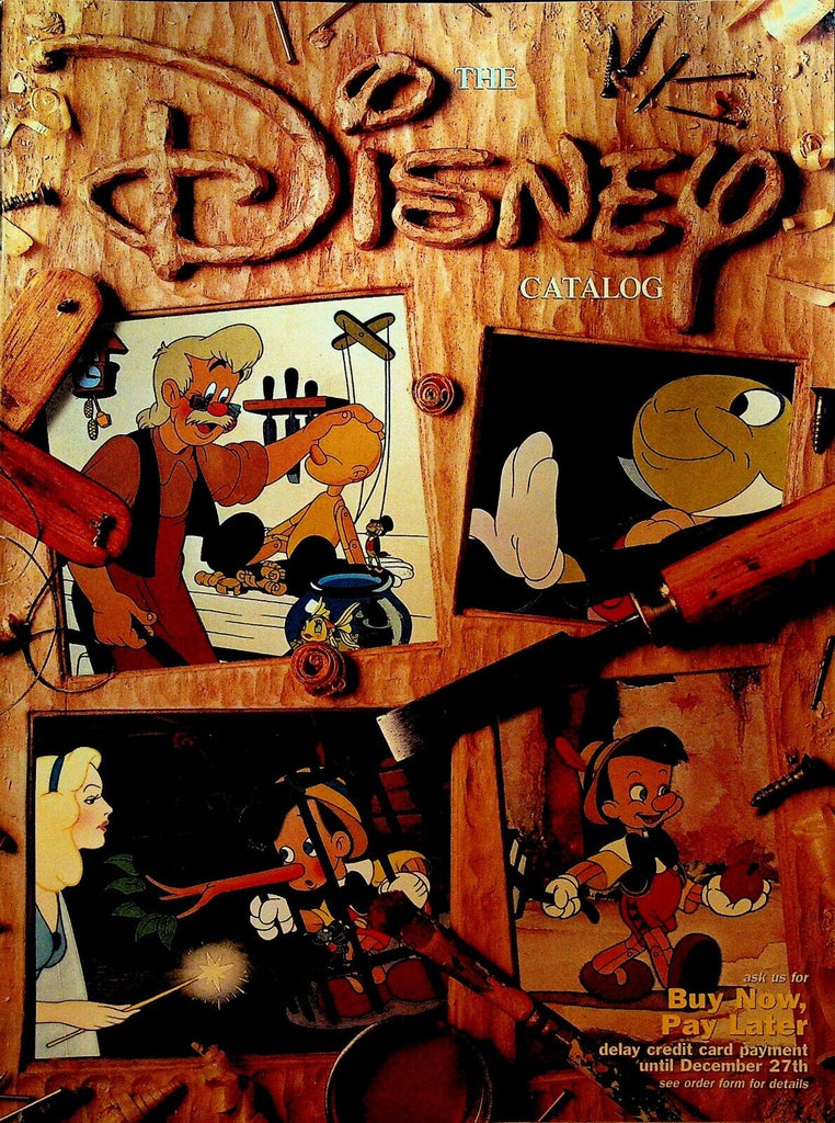 Walt Disney Catalog 1996 Pinocchio
