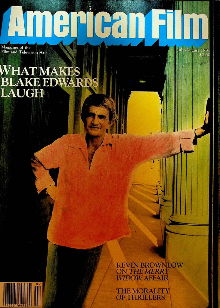 American Film Magazine July 1981 Blake Edwards Martin Hewitt Thomas Rickman0