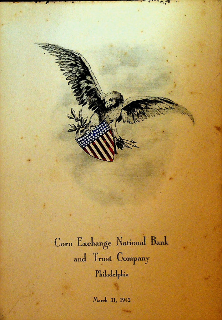 Corn Exchange National Bank & Trust Company 1942 Philadelphia Statement0