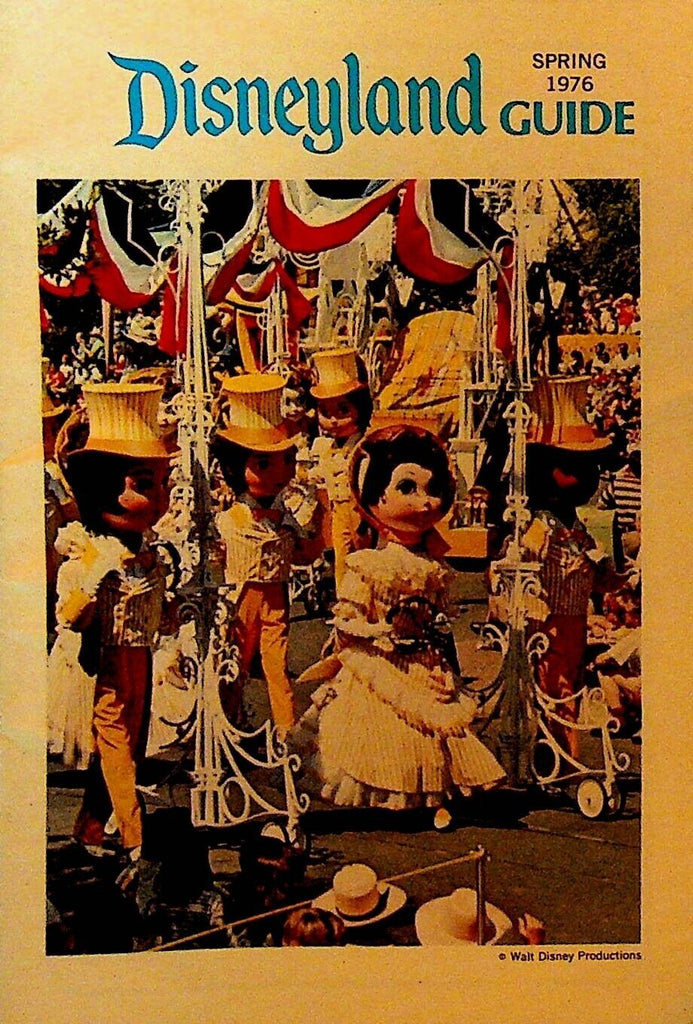 Disneyland Spring 1976 Theme Park Guide