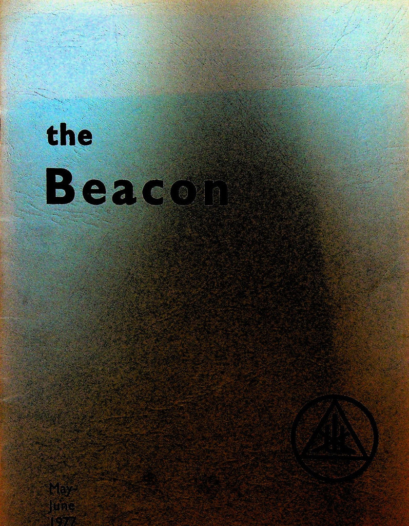 The Beacon May 1977 Esotericism Theosophical HG Wells Psychic Unfoldment0