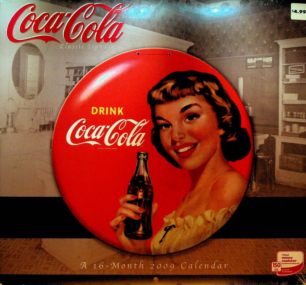 Coca-Cola 2009 Calendar Sealed