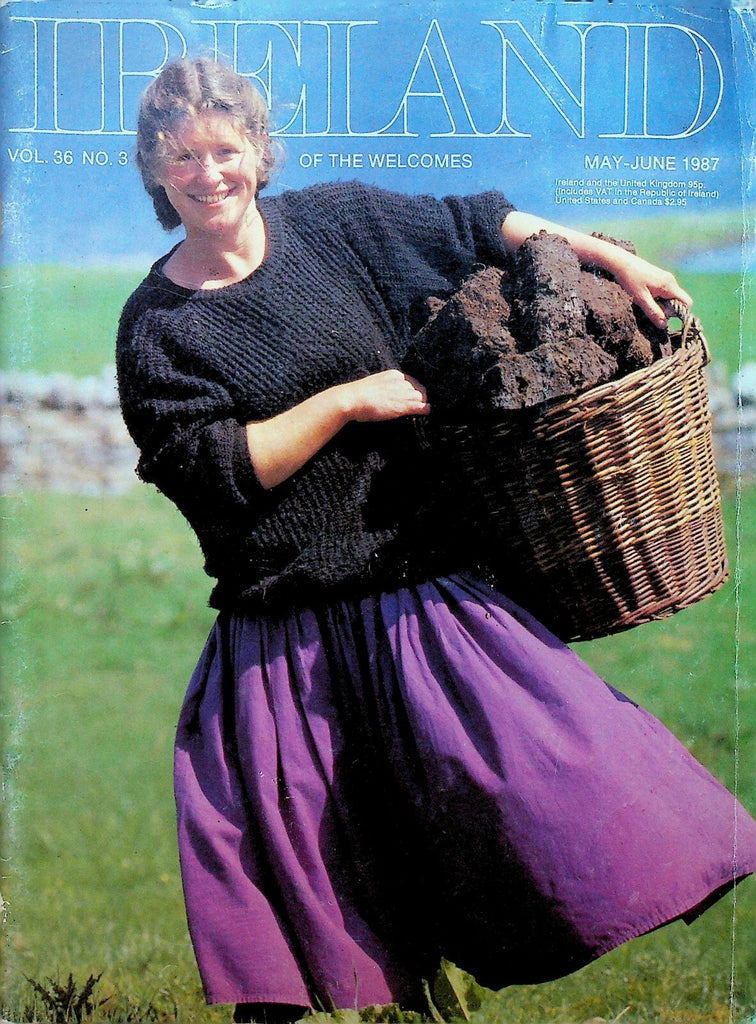 Ireland Magazine May 1987 Bogland Peat Bogs Seamus Heaney Benedict Kiely0
