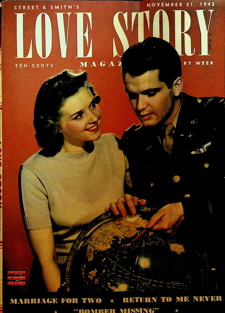 Love Story Pulp November 21 1942 Myra Gay Richard Worthington Cherry Lane0