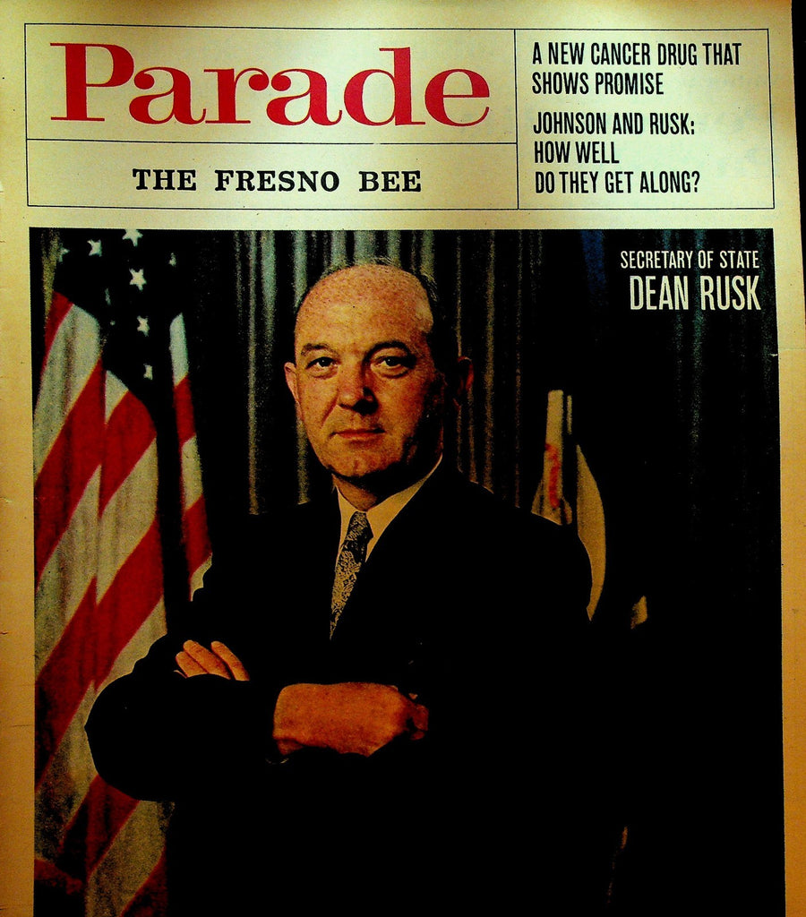 Parade Magazine February 9 1964 Dean Rusk Abraham Lincoln Mary Martin0