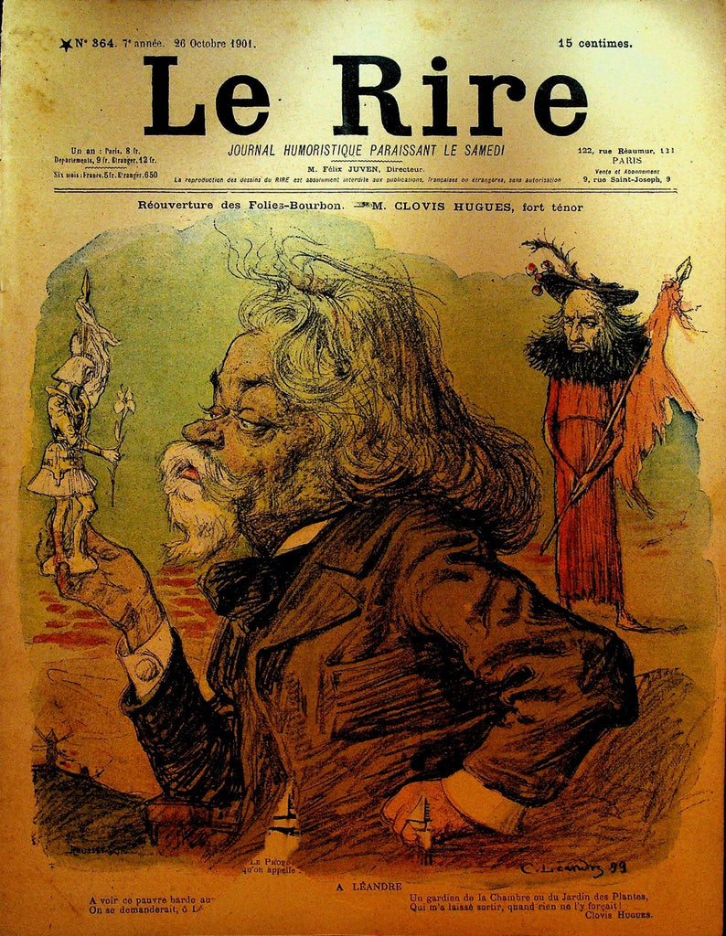 La Rire French Humor Magazine #364 October 26 19010