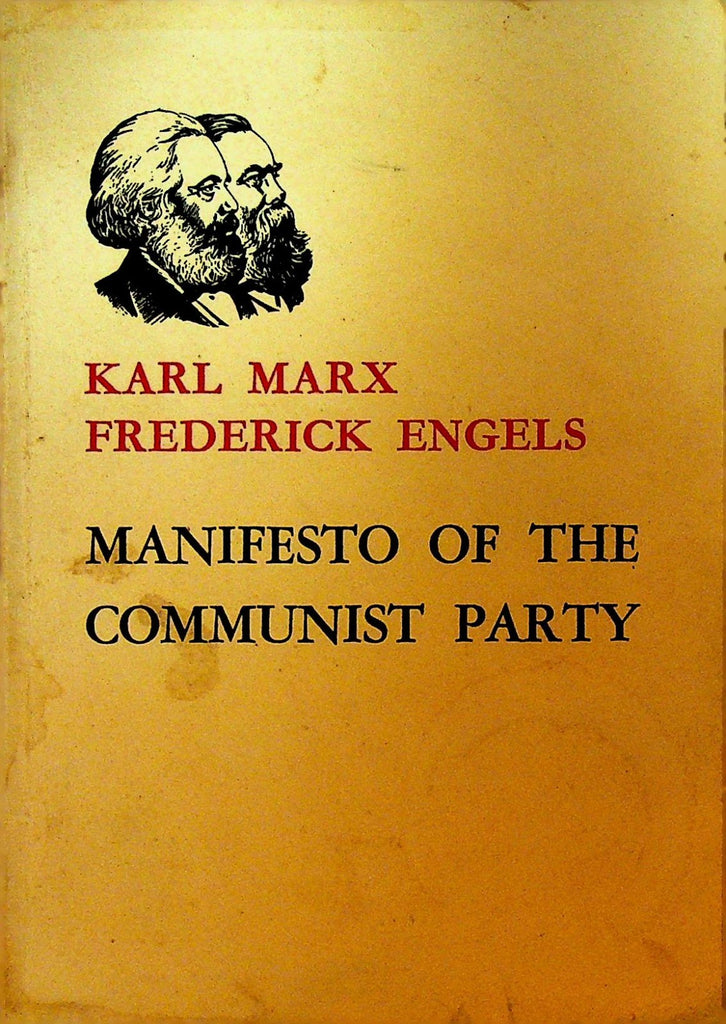 Manifesto of the Communist Party Karl Marx Frederick Engels 1968 China0