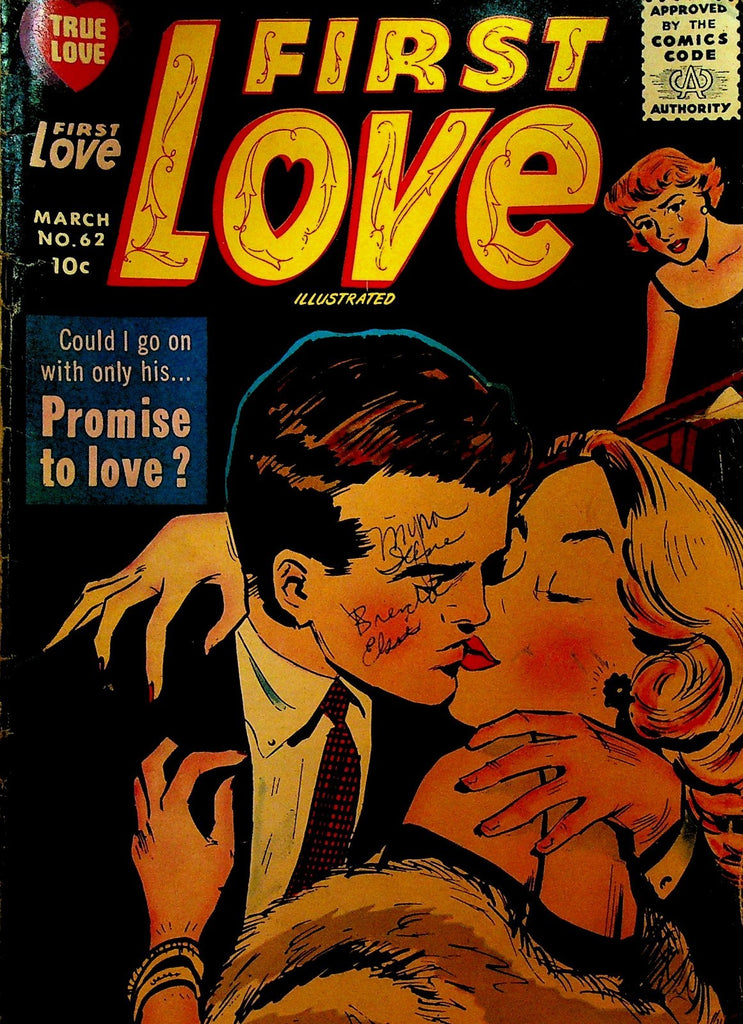 First Love Illustrated 62 Harvey Comics 1956 Silver Age Romance Comic0