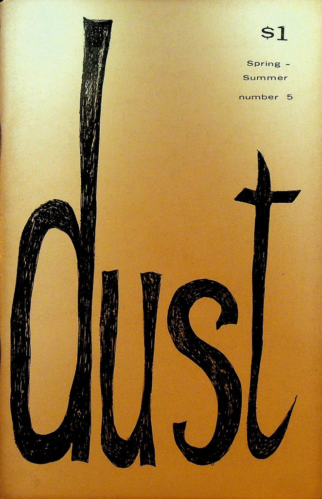 Dust Literary Magazine #5 Spring 1965 Ed Bullins John Sinclair Douglas Blazek0