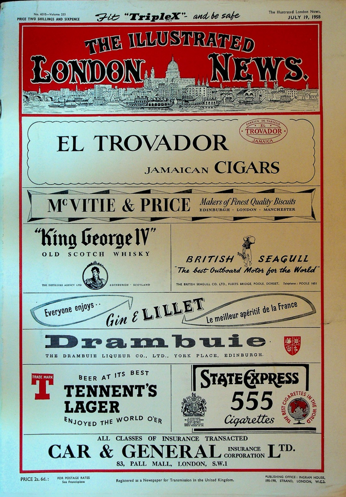 Illustrated London News July 19 1958 Mayflower II Crown Prince Abdul Illah0