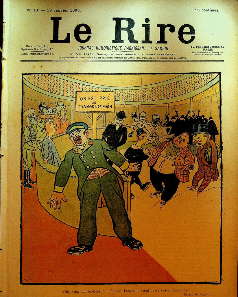 La Rire French Humor Magazine 10 January 12 18950