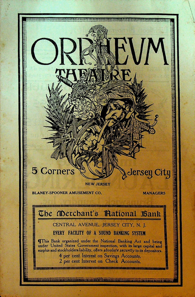 The Village Postmaster Playbill January 16 1911 Edna May Spooner Mary Gibbs0