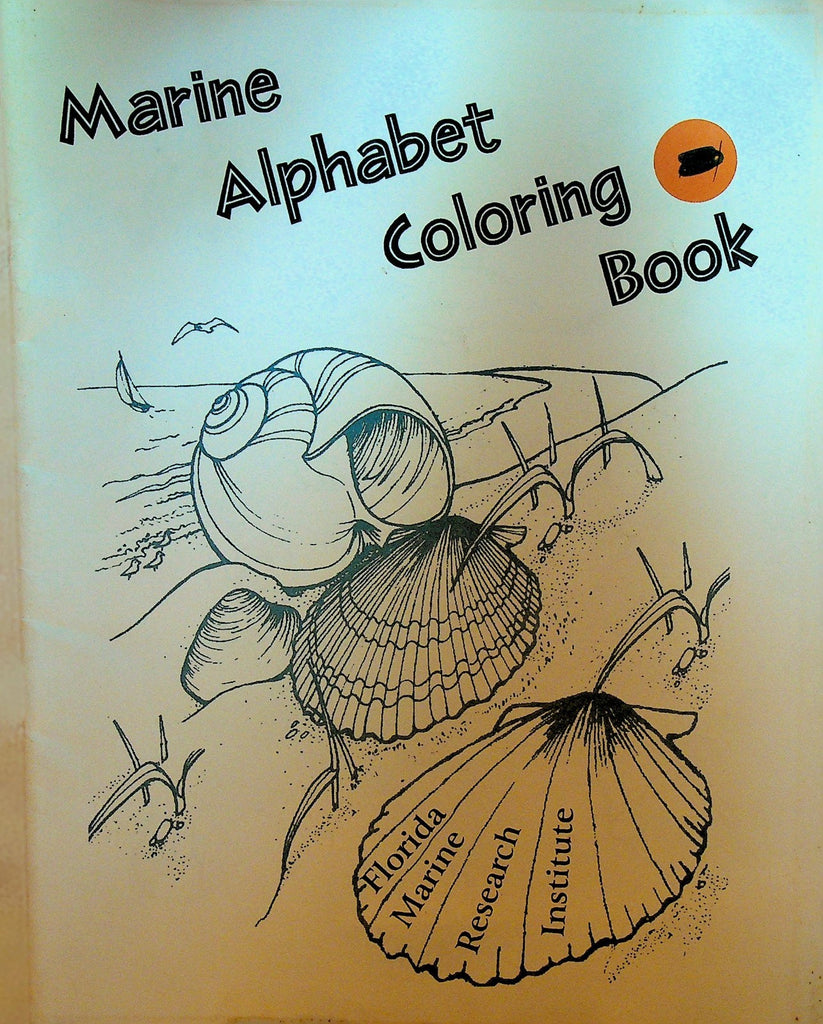 Marine Alphabet Coloring Book 1995 Florida Fish & Wildlife Commission0