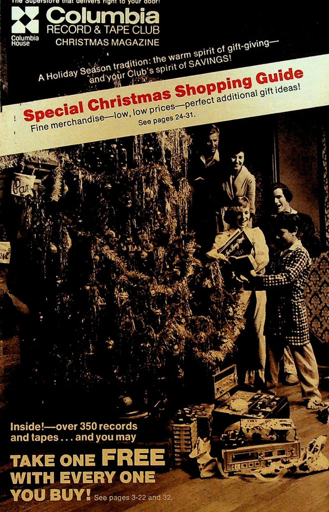 Columbia Record & Tape Club Catalog Christmas 1976 Johnny Mathis Diana Ross0