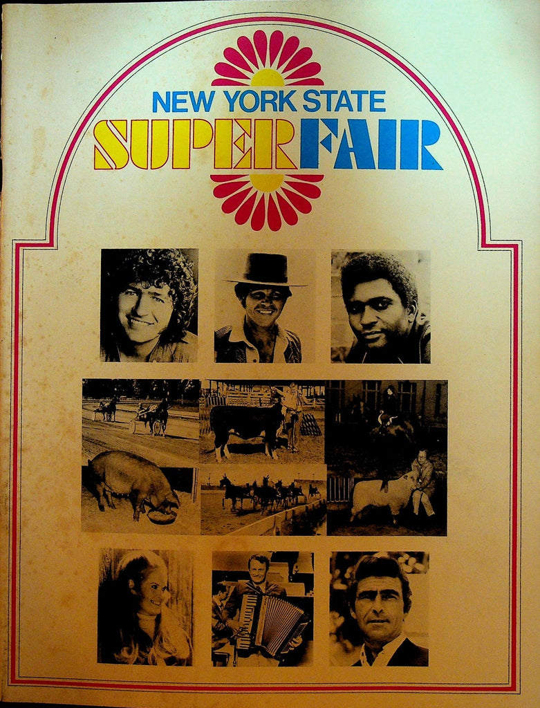 New York State Super Fair Program 1973 Mac Davis Lawrence Welk Bobby Vinton0